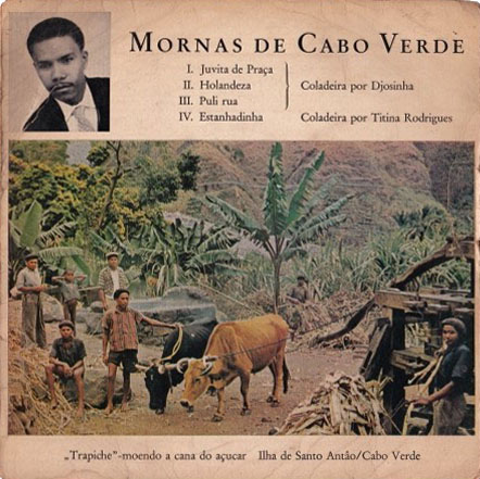 Copertina di un vecchio disco di morna capoverdiana